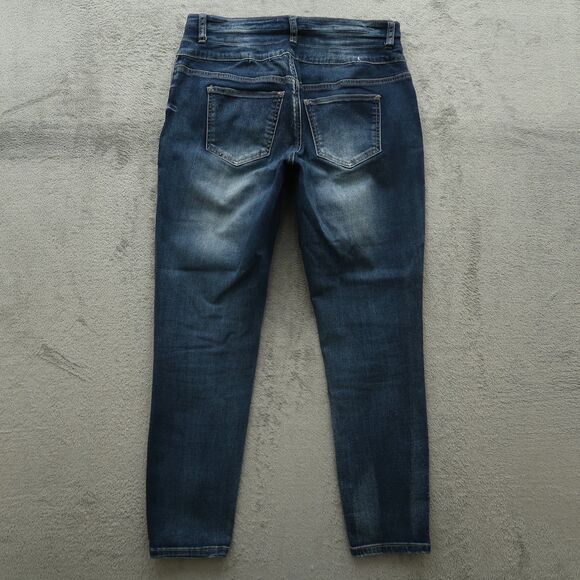Hydraulic Jeans Women's Size 8 High-Rise Murray Ankle Skinny Denim 27" Inseam - Picture 11 of 16